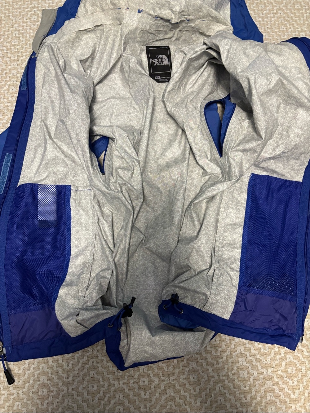The North Face Venture Rain Jacket Sz Small - blue - Picture 5 of 12
